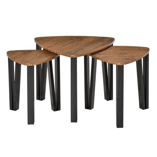 Stackable Coffee Table Set - 3 PCs