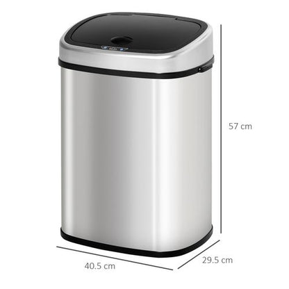 48L Sensor Dustbin Touchless Automatic Bin Mirror Stainless Steel