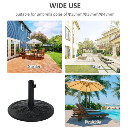Round Heavy Duty Parasol Base