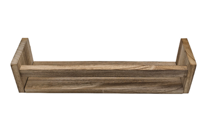 Nursery Floating Book Shelves Light Wood - Set of 2