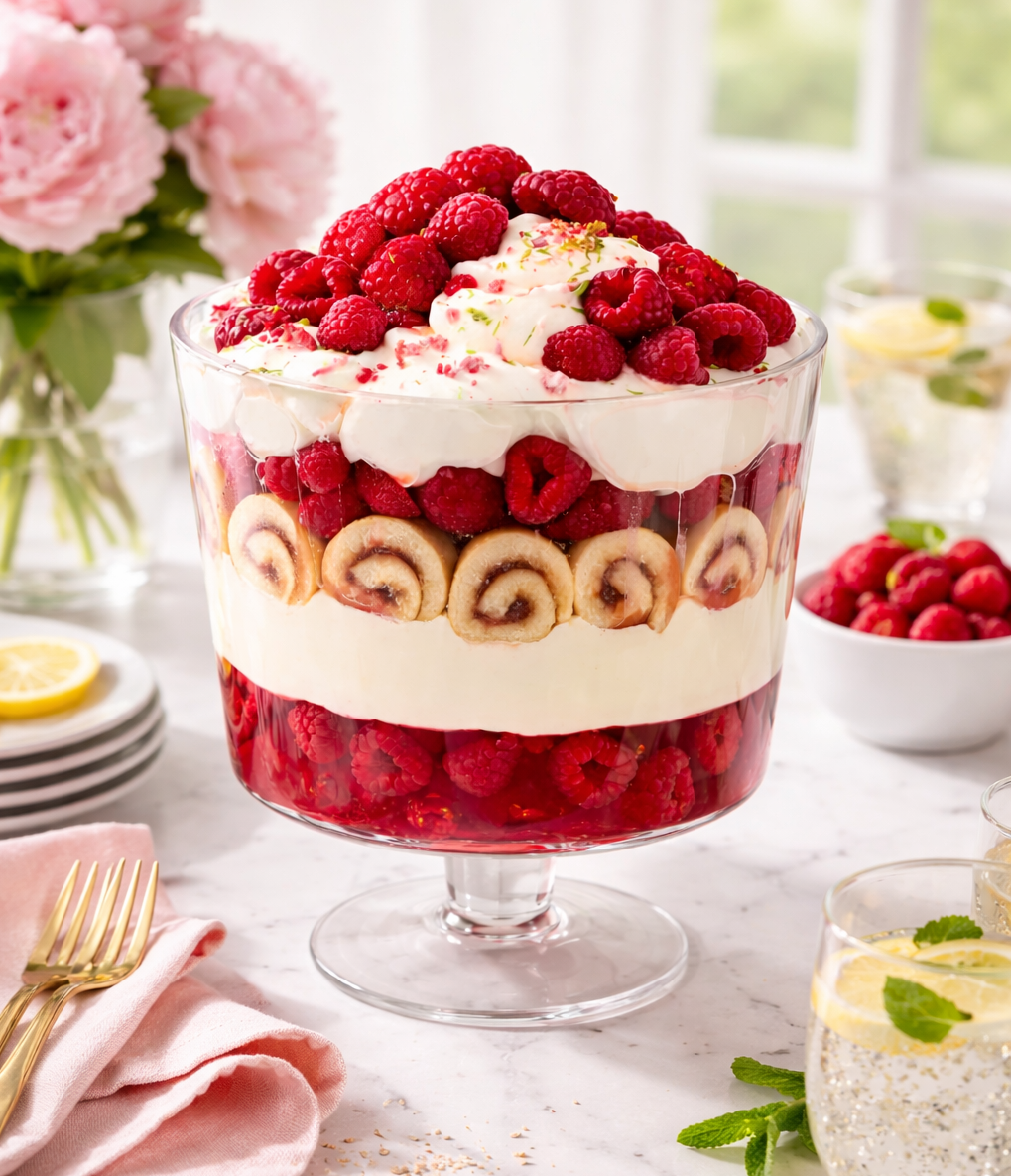 3L Glass Trifle Bowl